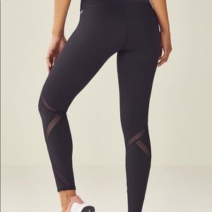 Fabletics High Waisted Mesh Powerhold Leggings